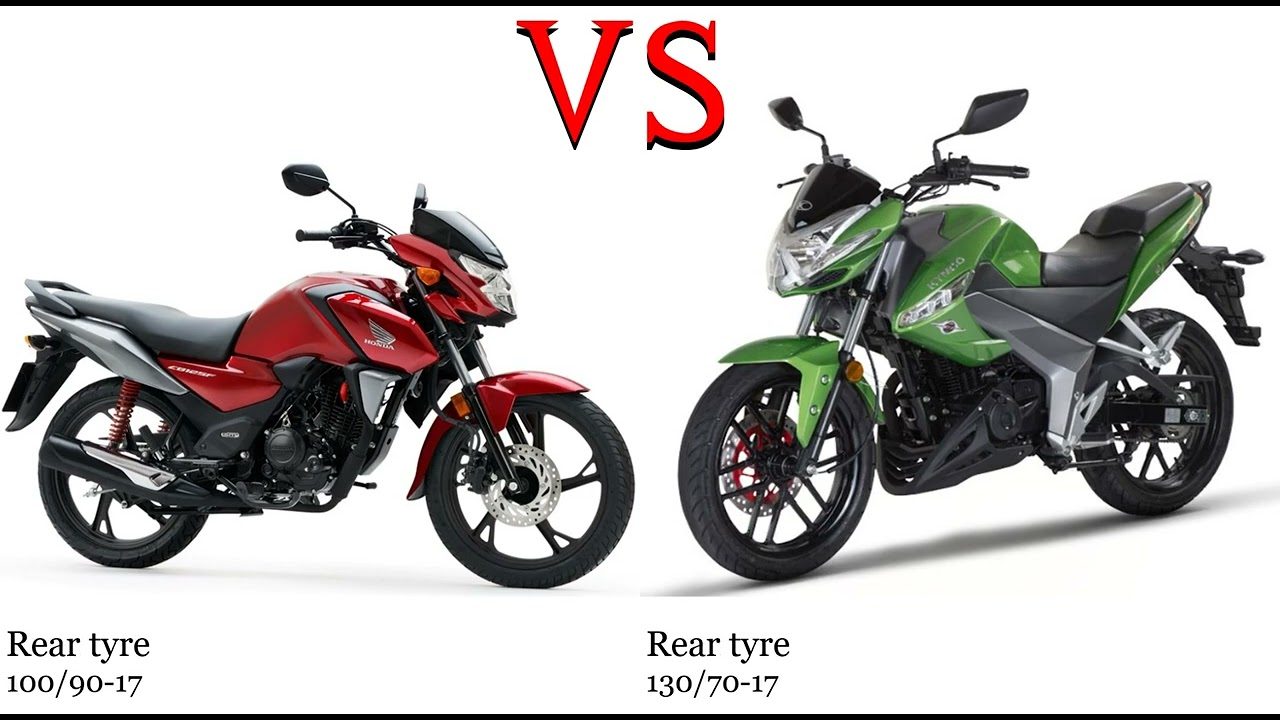 Honda CBF 125 vs Kymco CK1 125 Test specification comparison