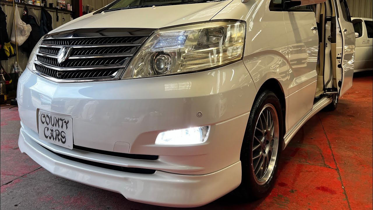 2008 Toyota Alphard 3.0 MZG VVTI Auto, Electric Tailgate, Full Leather, Twin Roofs, Heated Seats
