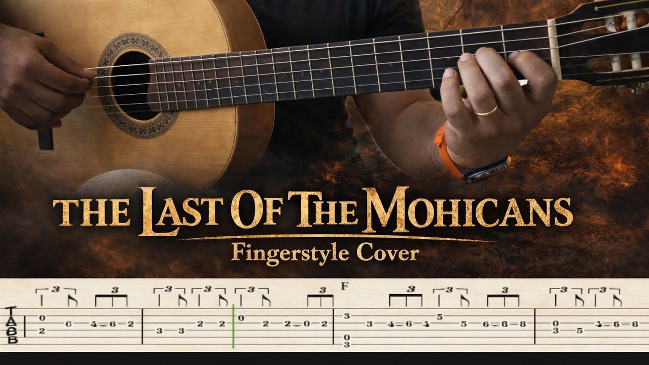 The Last Of The Mohicans Fingerstyle Cover