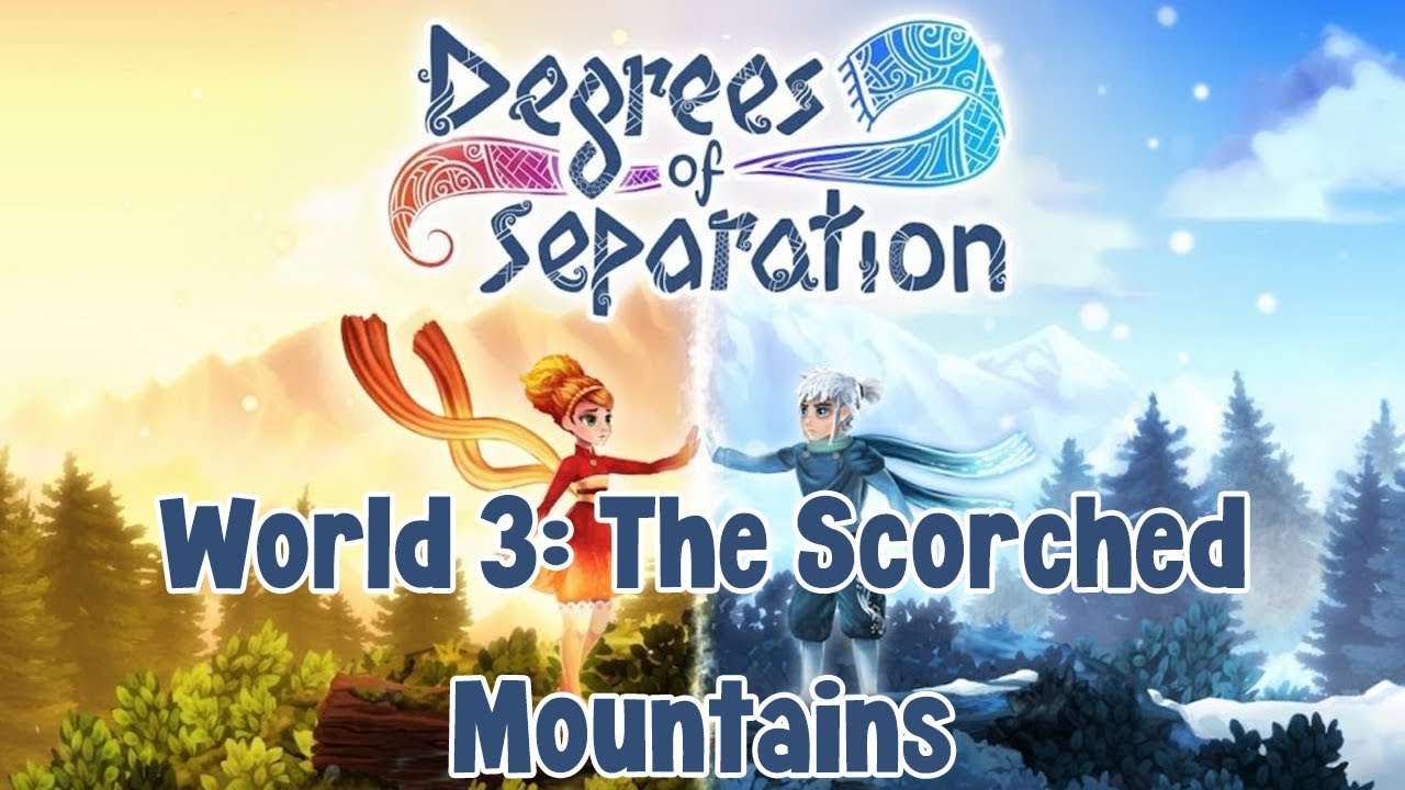 Degrees Of Separation - World 3 - The Scorched Mountains - All Scarf Locations