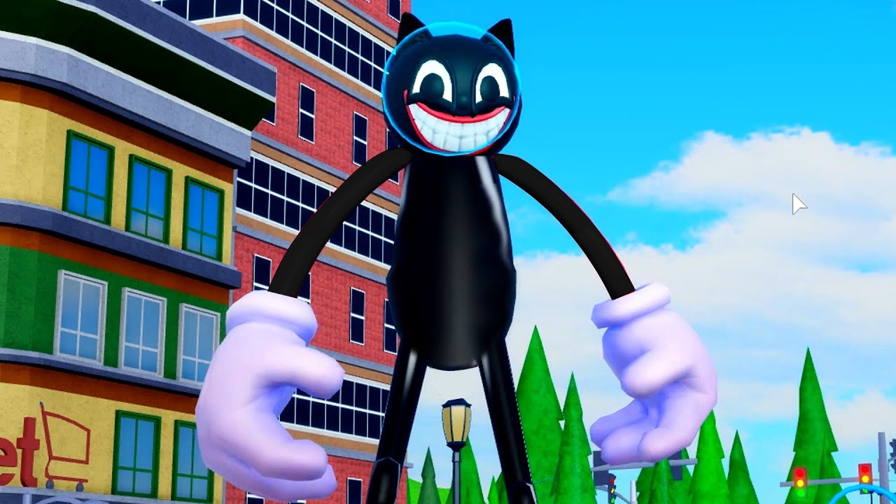 How To Be CARTOON CAT In ROBLOXIAN HIGHSCHOOL!! (Scary)