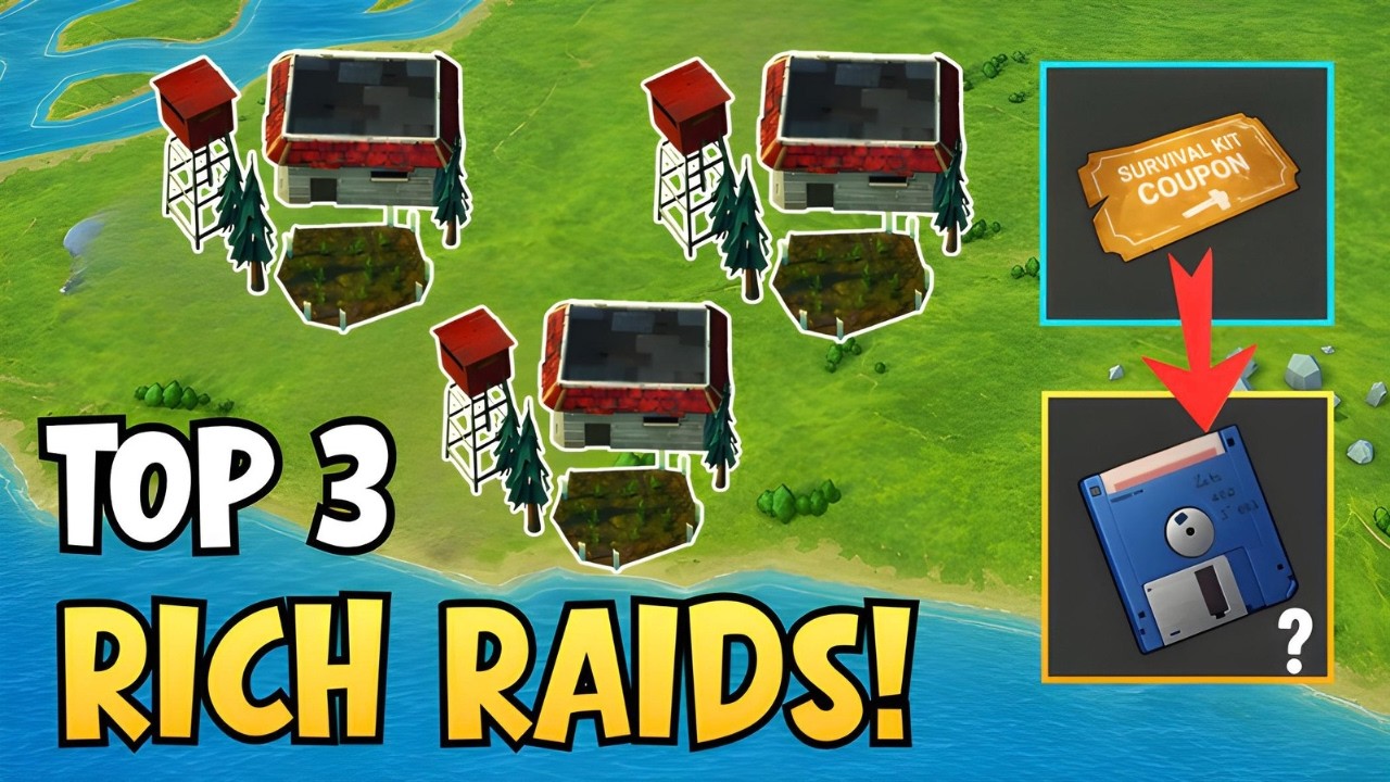 Top 3 Raids With INSANE LOOT 2026 | Last Day On Earth: Survival | LDOE