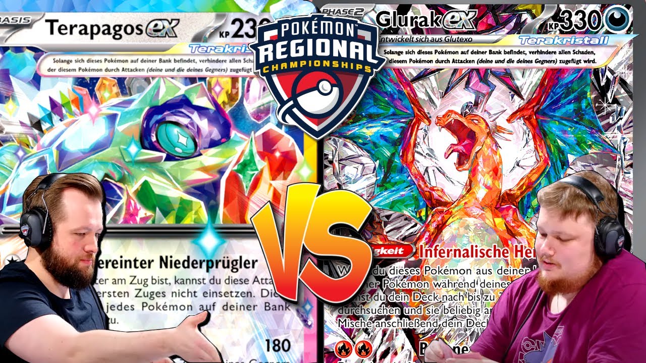 Terapagoss VS Glurak! Wer ist stärker?! Das Pokémon TCG Birmingham 2025 Finale!