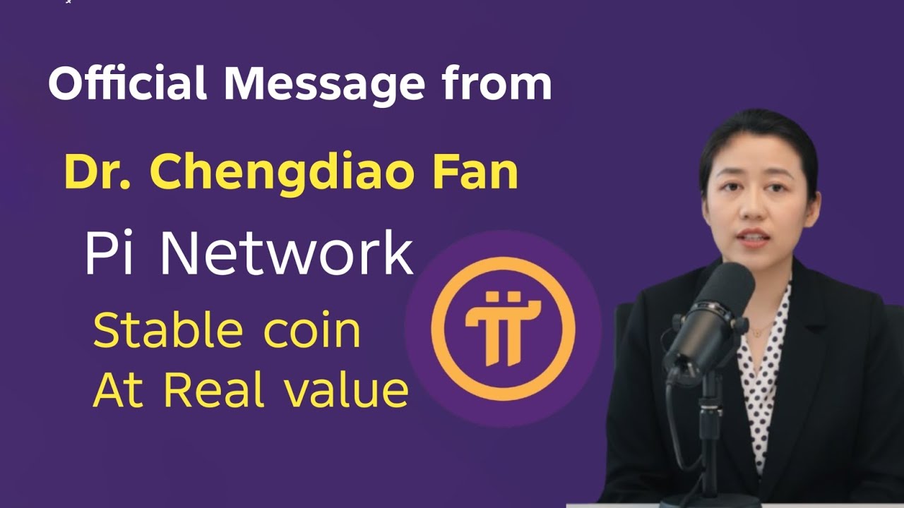 🚨 Dr. Chengdiao Fan Speaks: Is Pi Network Becoming a Global Stable Coin #pinetwork 