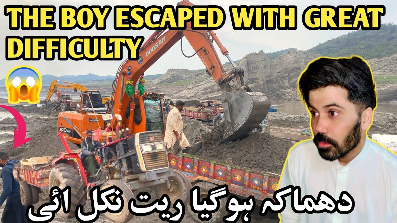 The boy escaped with great difficulty||village in Balthi || ریت نکل ائی ||kandoor Ankar Azad kashmir