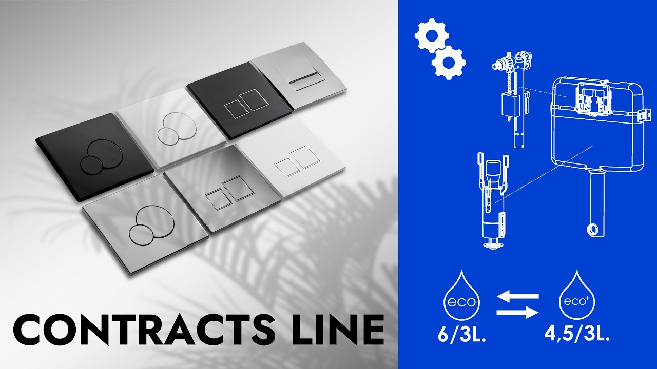 Disassemble or adjust the flush mechanism of CONTRACTS LINE cisterns