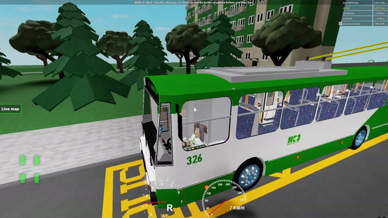 Roblox MDO: Trolejbus Škoda 14TrM ev.č. 326 - linka X1