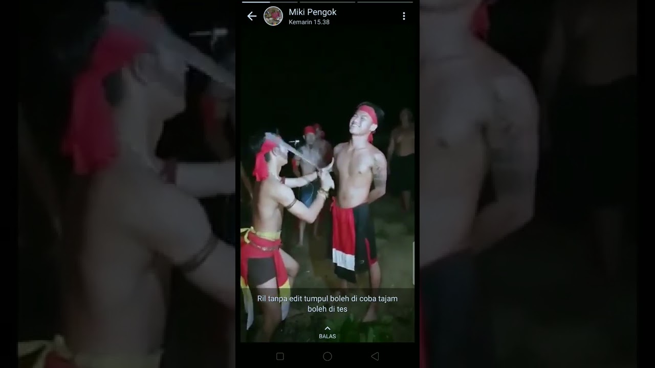 BUKAN SULAP/SIHIR PASUKAN MERAH DAYAK
