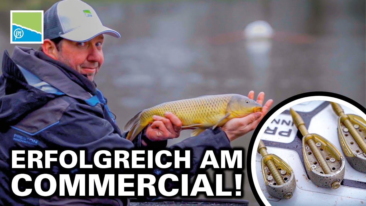 Winter am Commercial! | Methodfeeder fischen mit Manuel Sperlich!