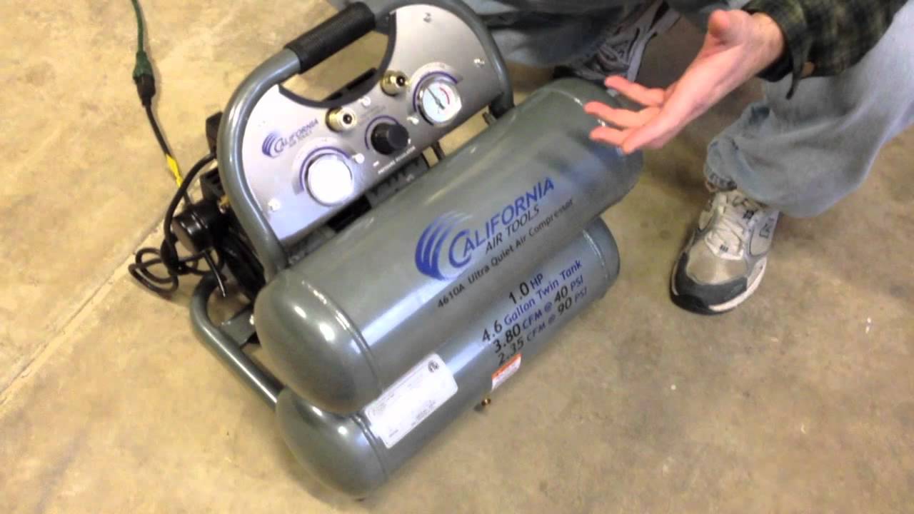 CALIFORNIA AIR TOOLS 4610A-220  Ultra Quiet Aluminum Air Compressor