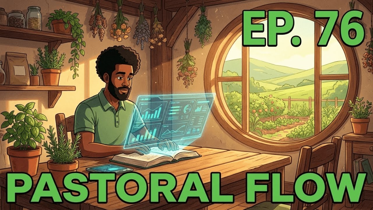 PASTORAL FLOW 🌿 Botanical Synthesis & Wholesome Lofi for Journaling & Creative Focus