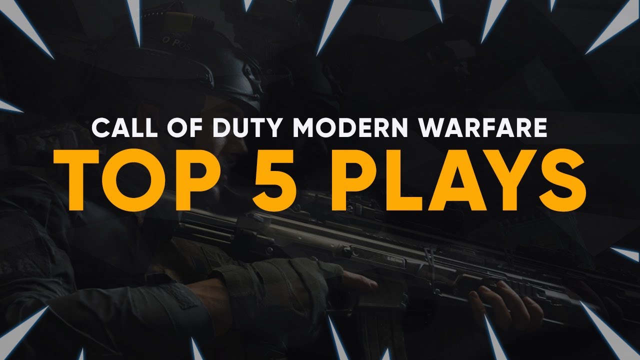 Top 5 plays COD Modern Warfare Tournament | Blink in da House