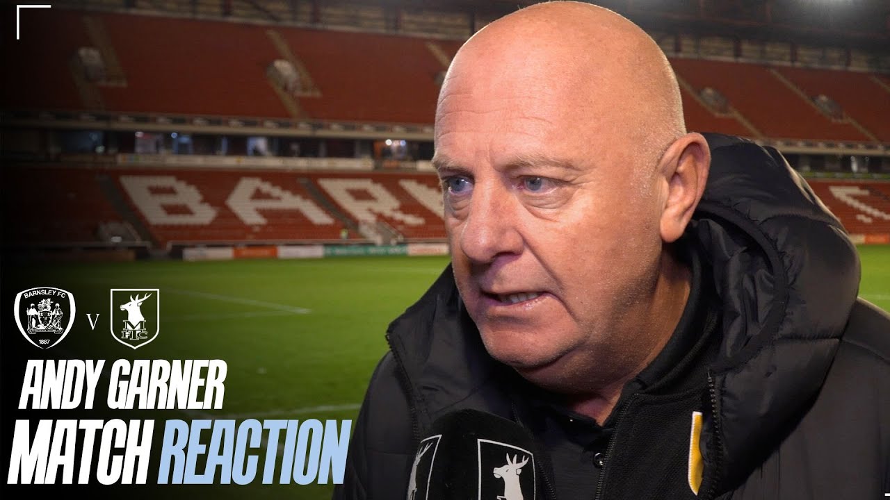 Andy Garner post-match interview 🗣️ | Barnsley 2-3 Stags