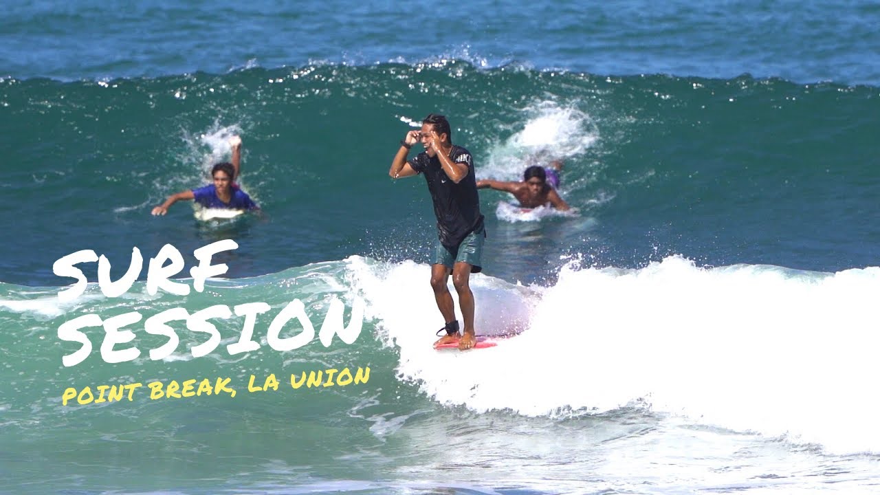 Surf Session, Point Break, La Union, Dec 7, 2021