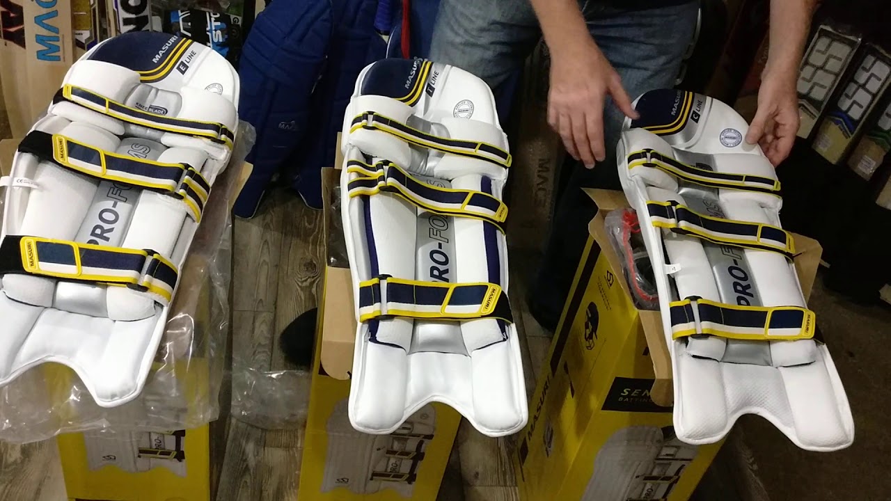 Masuri Batting Pads - Soft Line Cricket Pads