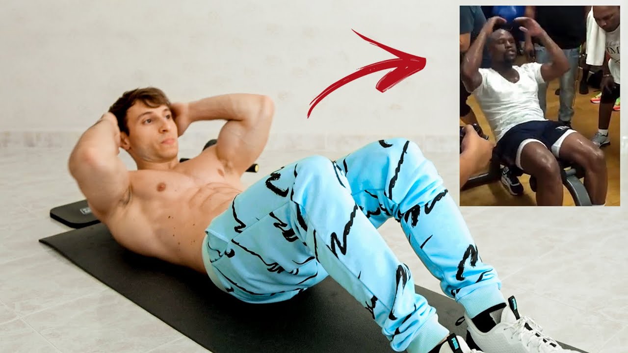 EATING the FLOYD MAYWEATHER DIET & Bodyweight WORKOUT for 24 Hours