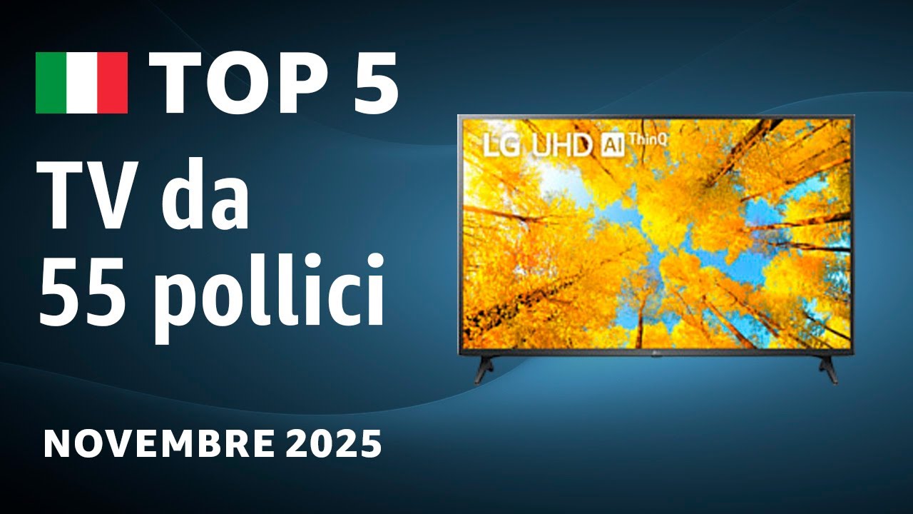TOP&mdash;5. Migliori TV da 55 pollici. Test e confronto novembre 2025