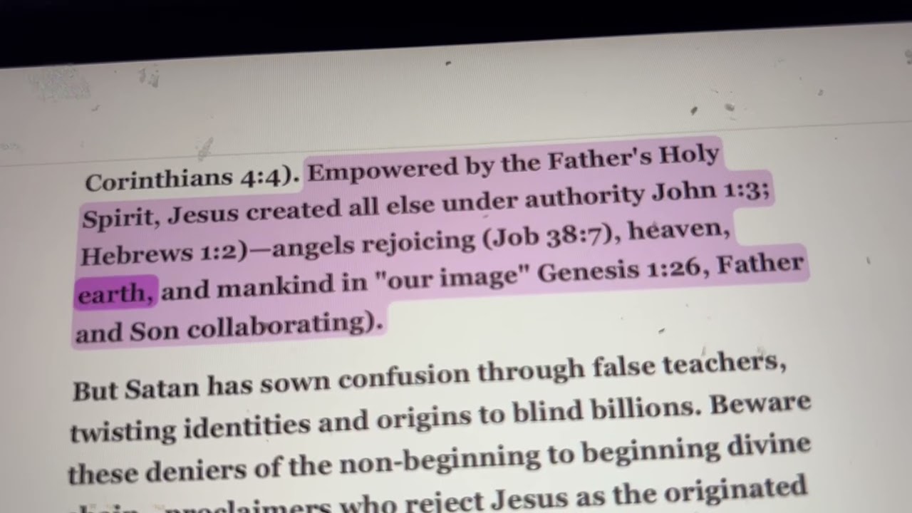 The TRUTH exposing all FALSE TEACHING 