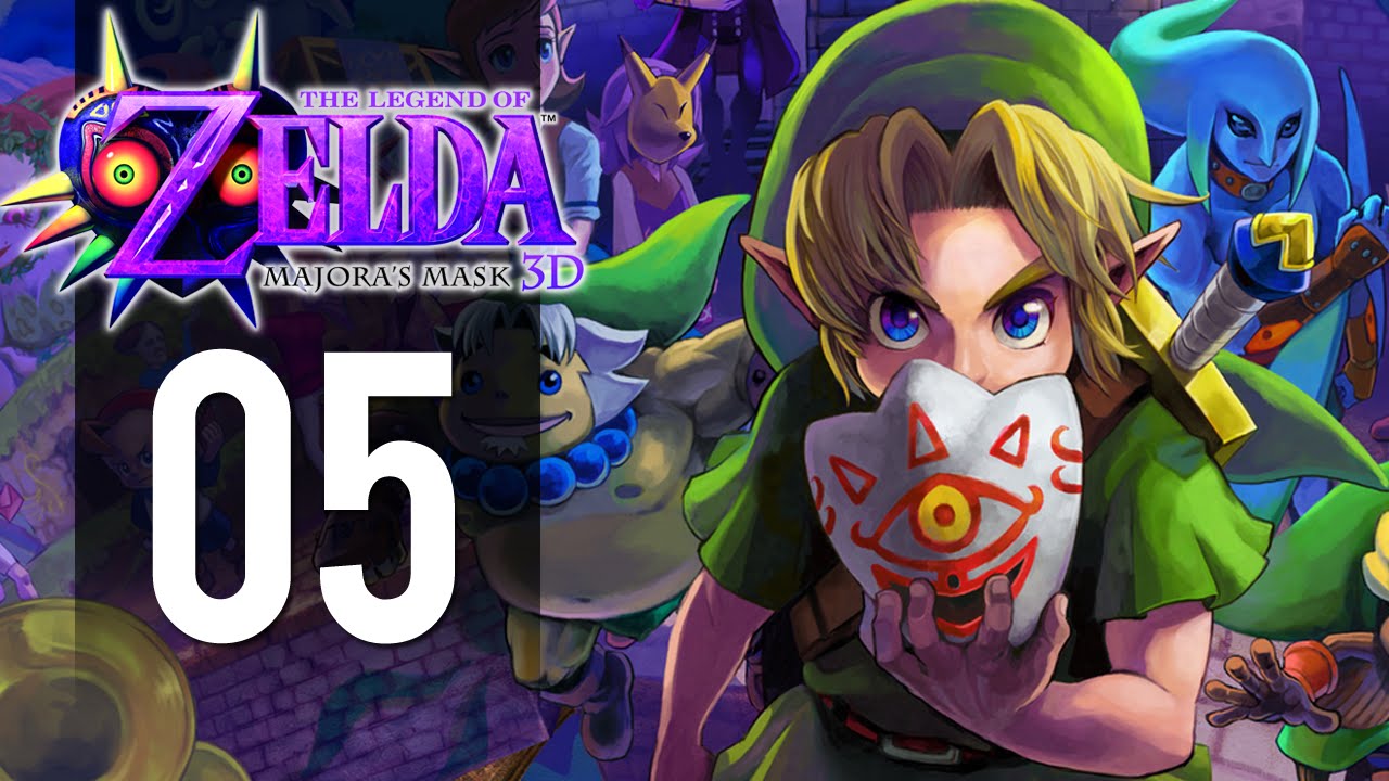 The Legend of Zelda: Majora's Mask 3DS - Часть 5 - Дворец Деку (прохождение игры)