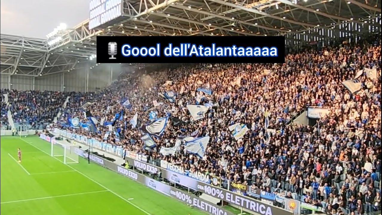 🔊 Forzaaa Atalantaaa! 🔵⚫️ La Dea, Bergamo and Gewiss Stadium atmosphere! 😍