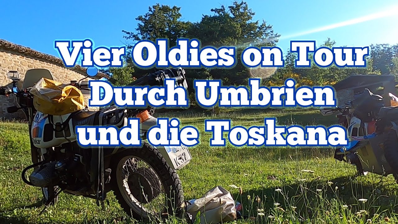 Vier Oldies on Tour - durch Umbrien und die Toskana