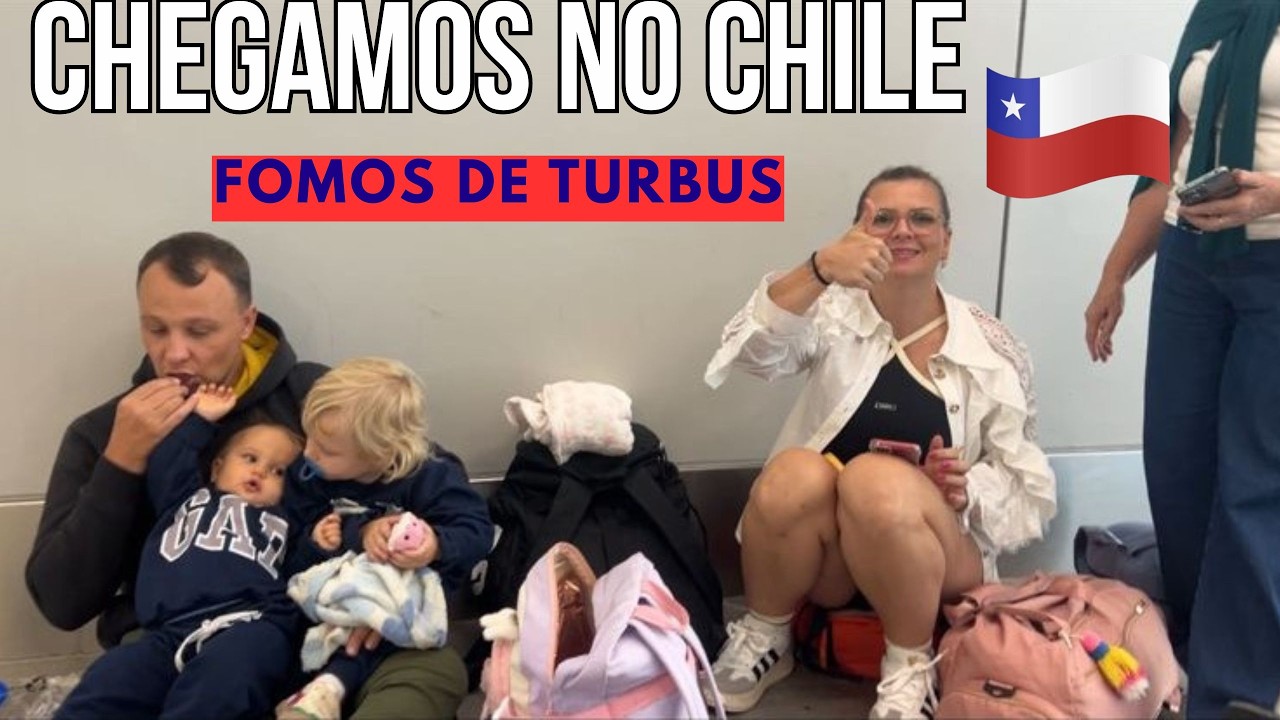 AirBnb Centrão de Santiago - Saindo do Aeroporto de Ônibus no Chile