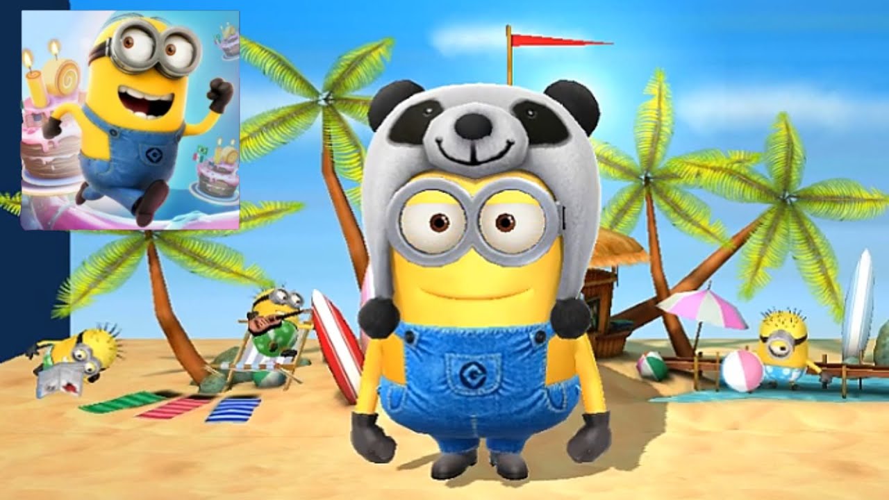 Minion Rush Panda Minion Despicable Me JELLY LAB minions
