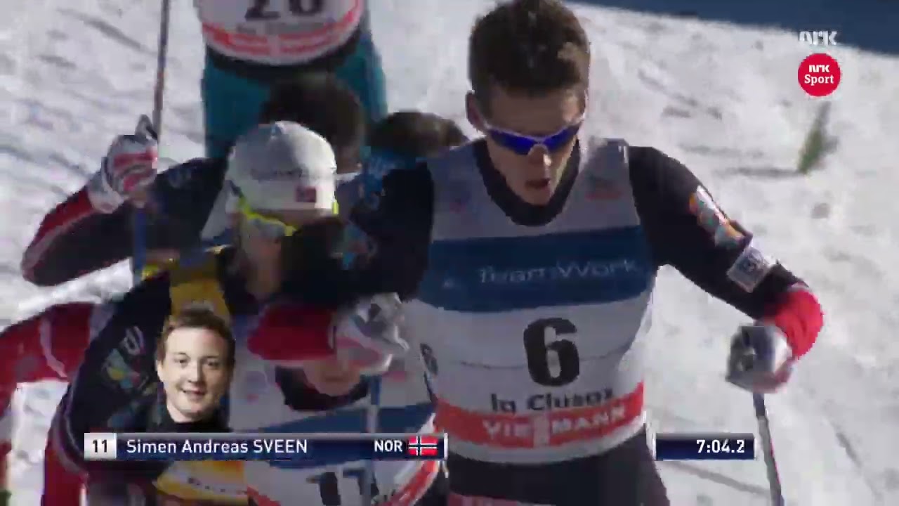 2016/17 fondo 15 km tl mass start uomini La Clusaz - Krogh, Sundby, Legkov
