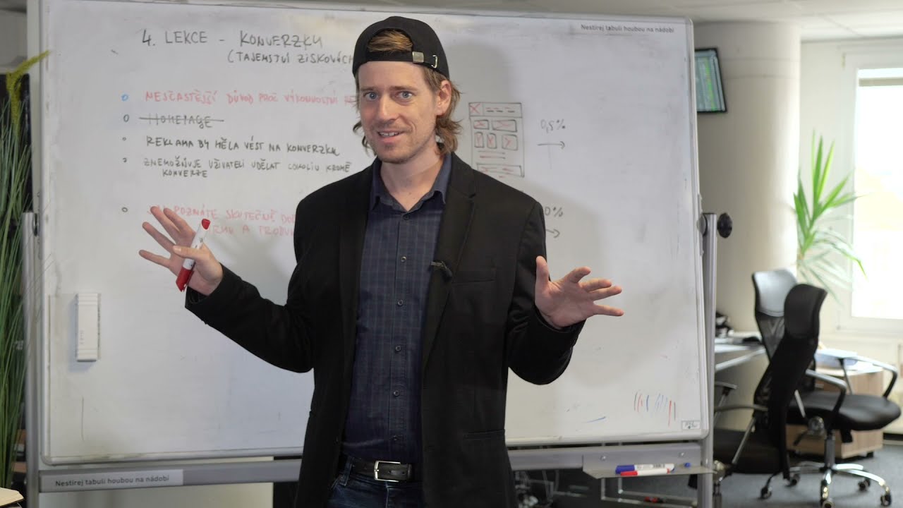 Kurz online marketingu zdarma: Konverzní přistávací stránky