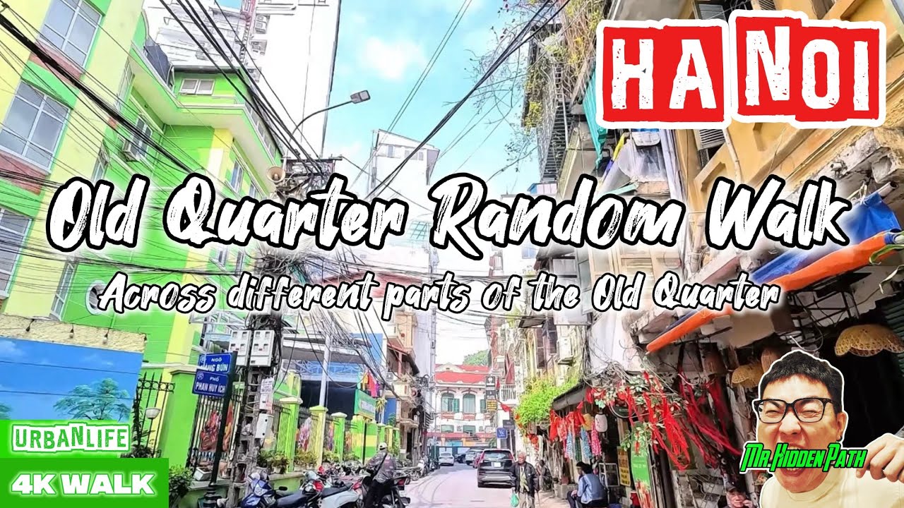 🇻🇳Random Walk Through Hanoi Streets | Old Quarter 4K🇻🇳