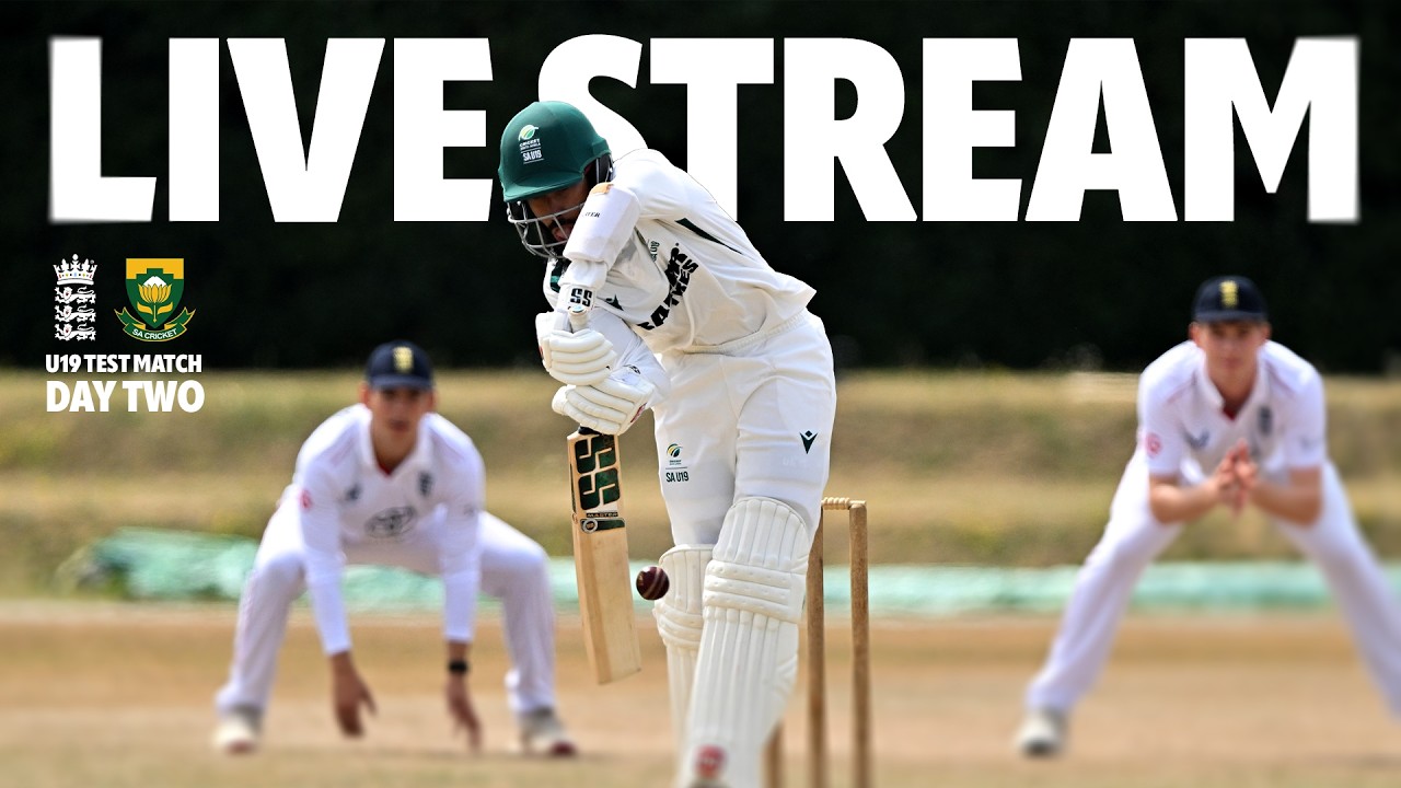 🔴 LIVE STREAM | England U19 vs South Africa U19 | 2nd Youth Test Match | Day Two