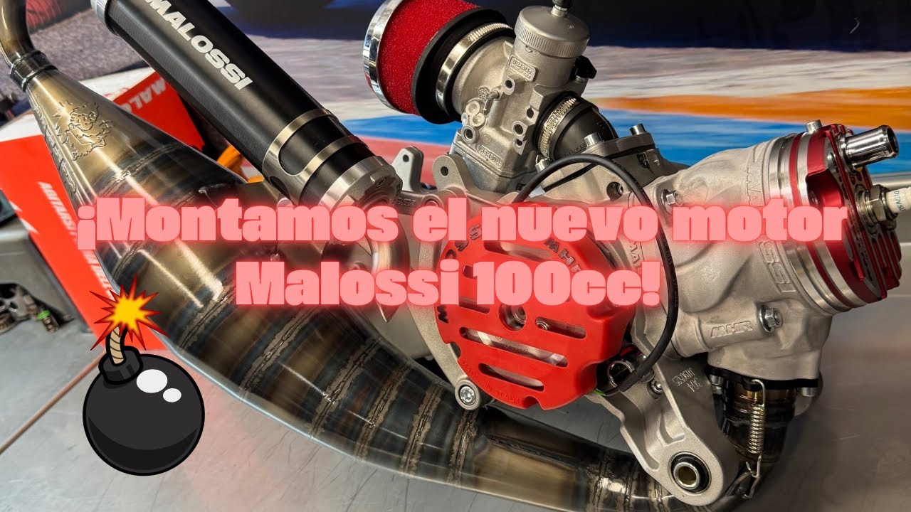 ¡Montamos el nuevo motor Malossi 100cc!