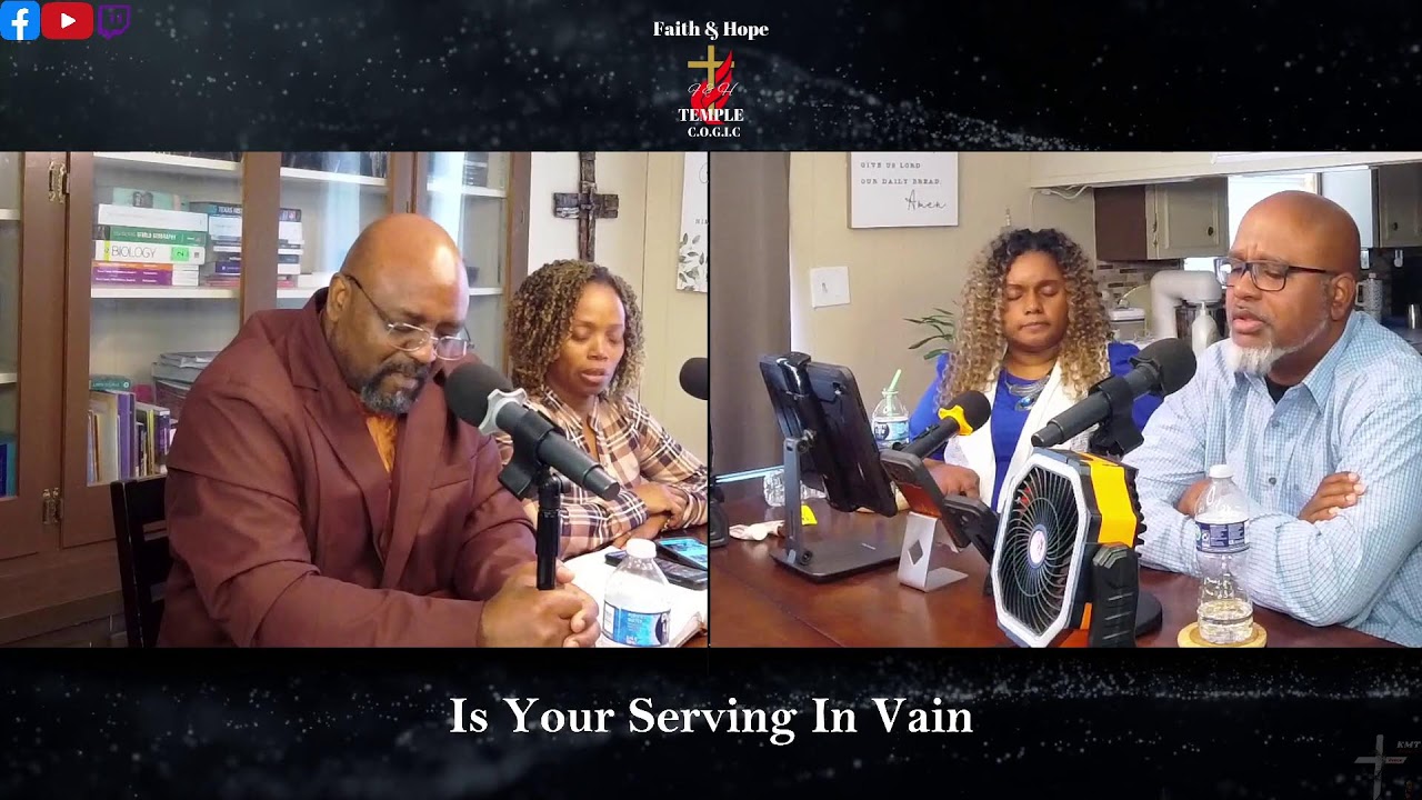 Is Your Serving In Vain
