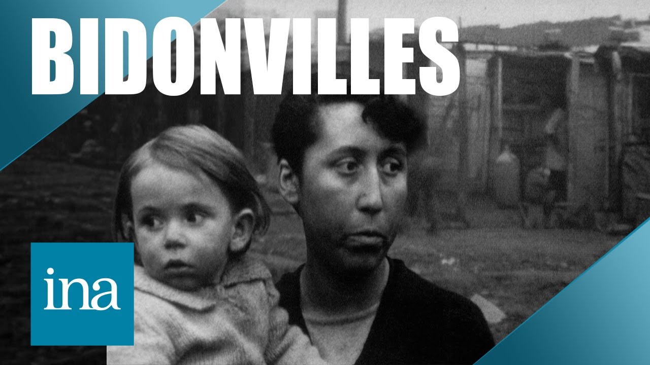 1966 : la mis&egrave;re des bidonvilles aux portes de Paris | INA Soci&eacute;t&eacute;