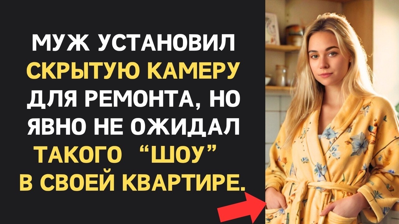 Муж просто хотел проверить сборку кухни, а скрытая камера засняла нечто большее |Измена жены и месть