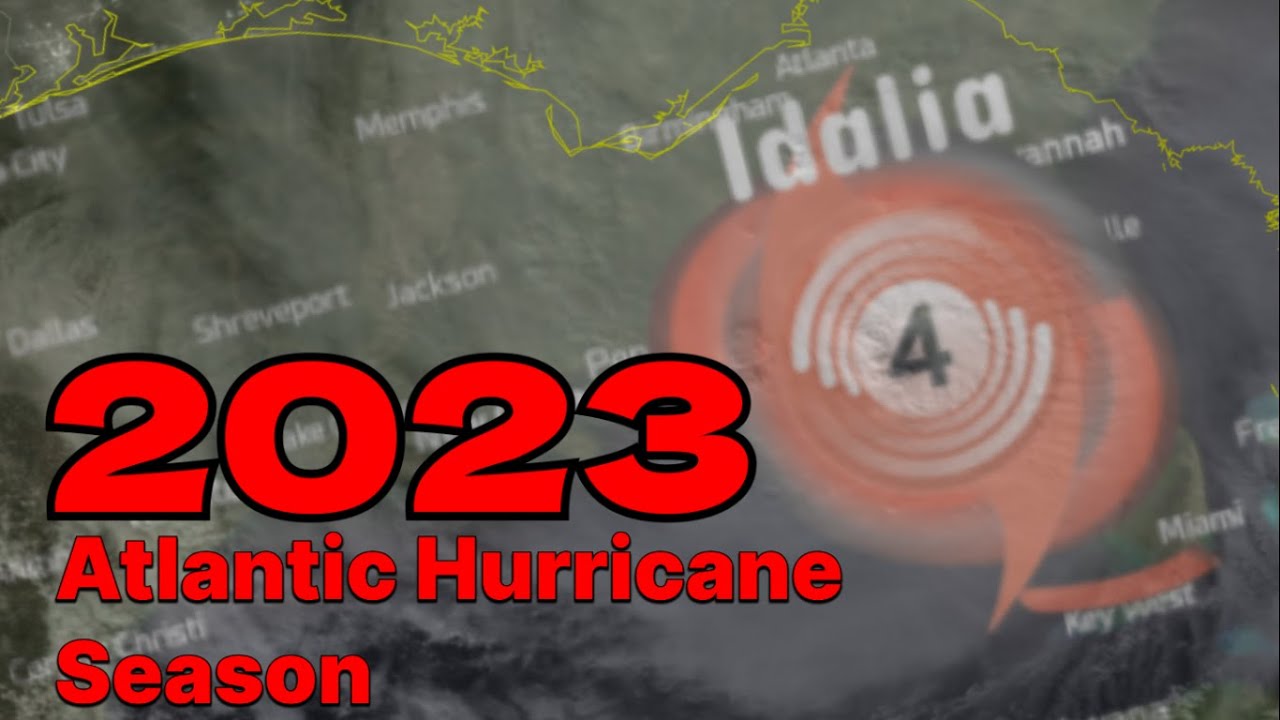 2023 Atlantic Hurricane Season Animation