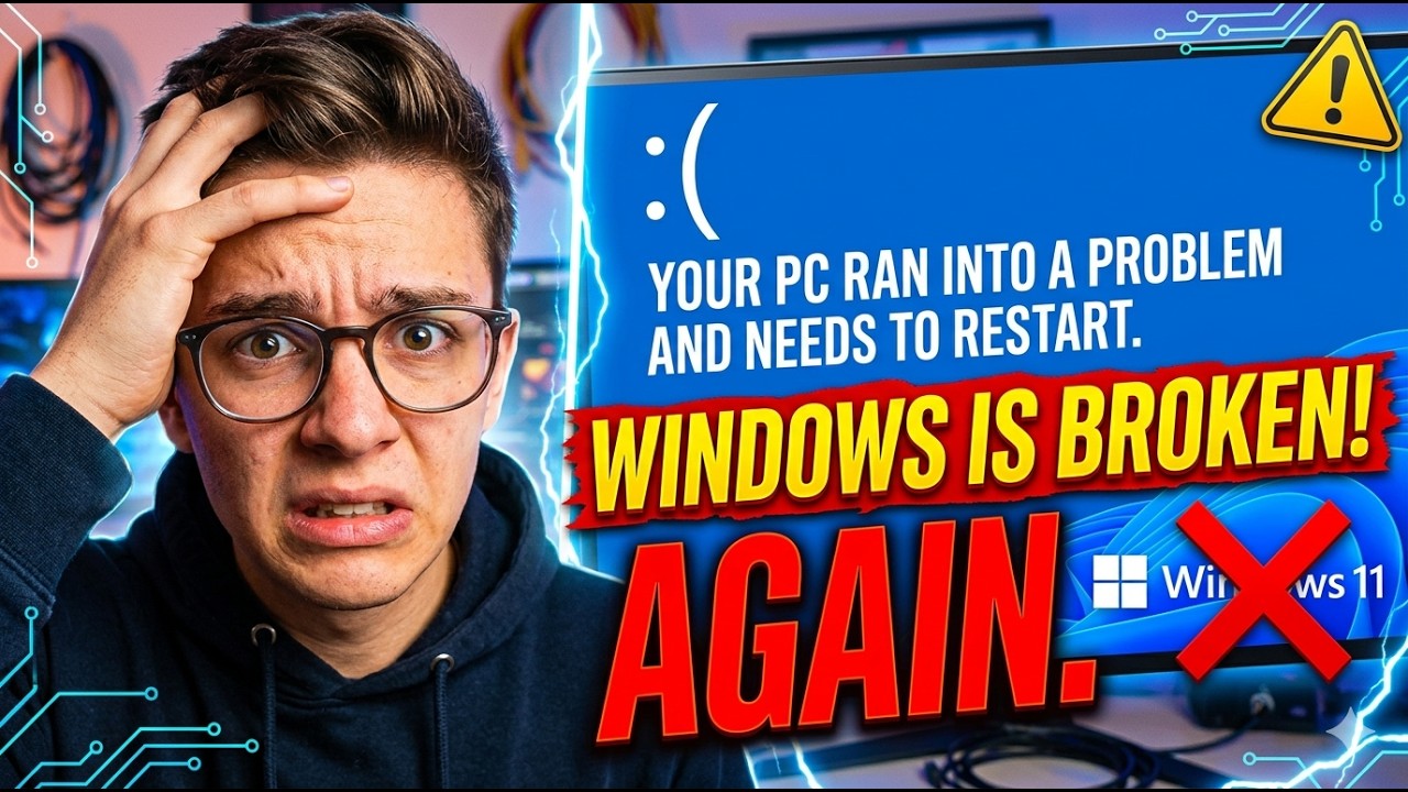 Microsoft снова сломала Windows 11...