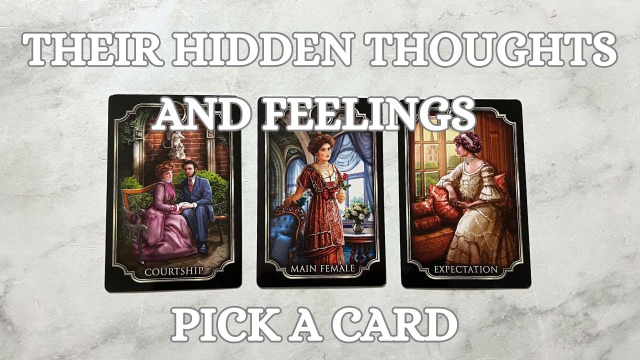 🌚 Their HIDDEN Thoughts and Feelings About You 🌚 Pick A Card Love Reading