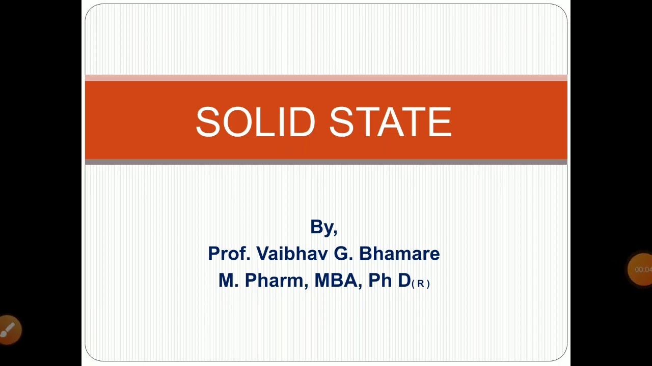 The Solid State