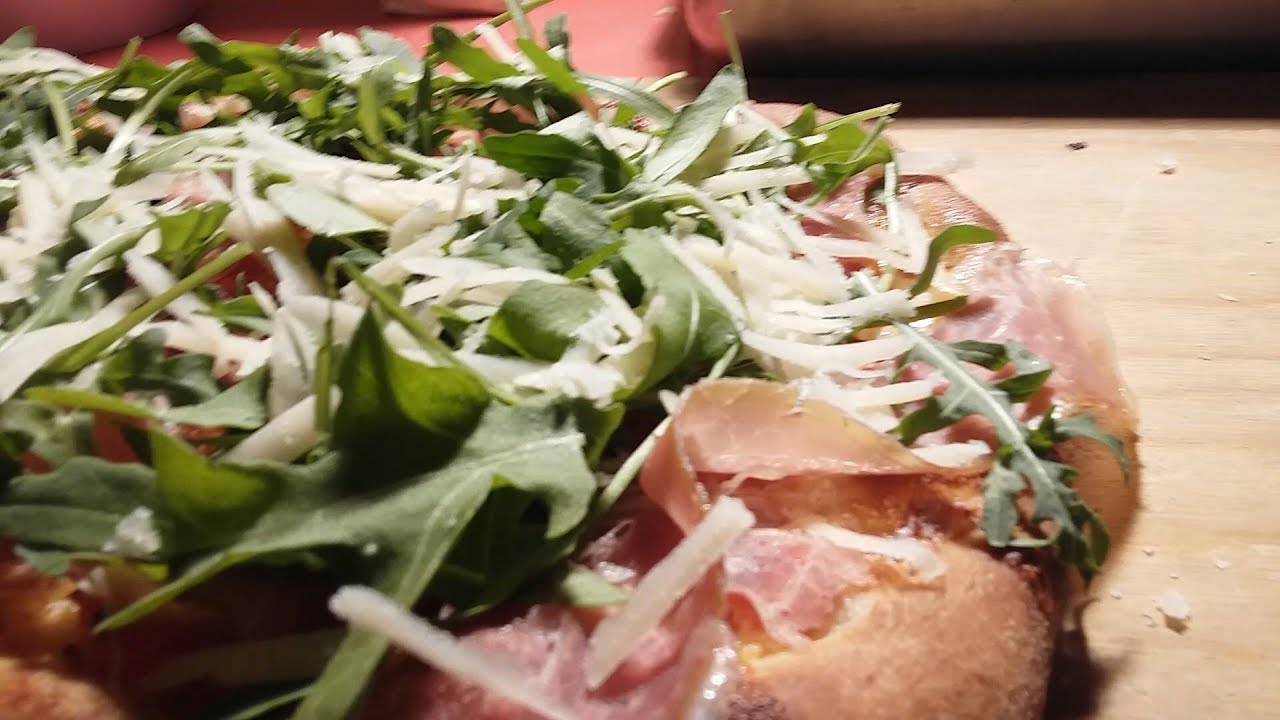 Pizza Parma e rucola live dalla mia cucina ft.Rosy