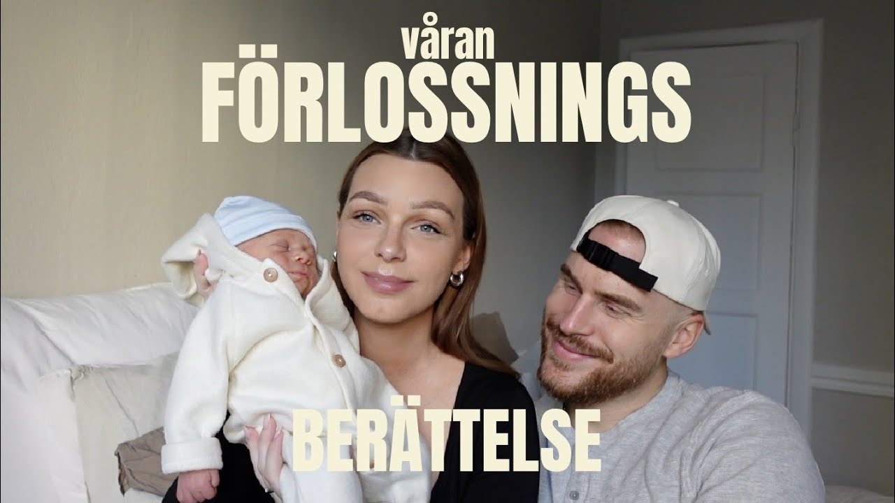 iiih, äntligen får ni följa med på vår förlossning!