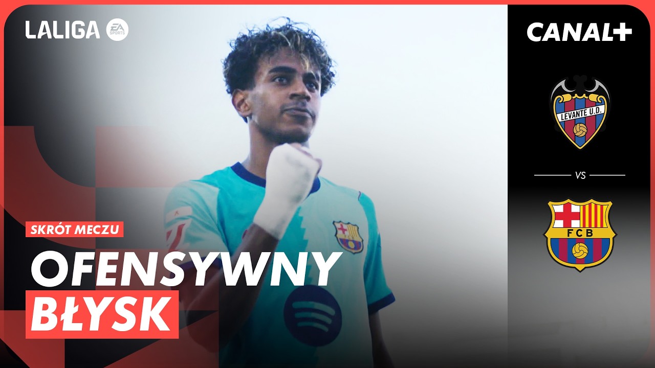 BARDZO BLISKO KOLEJNEJ MANITY! EMOCJONUJĄCA KOŃC&Oacute;WKA MECZU! LEVANTE - BARCELONA, SKR&Oacute;T MECZU