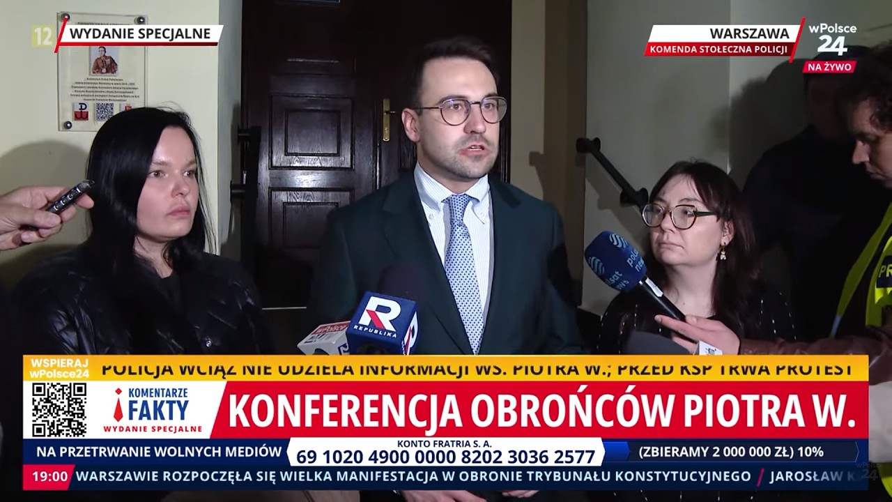 Konferencja obrońc&oacute;w Piotra W. Piotr W. odrzucił zarzuty!