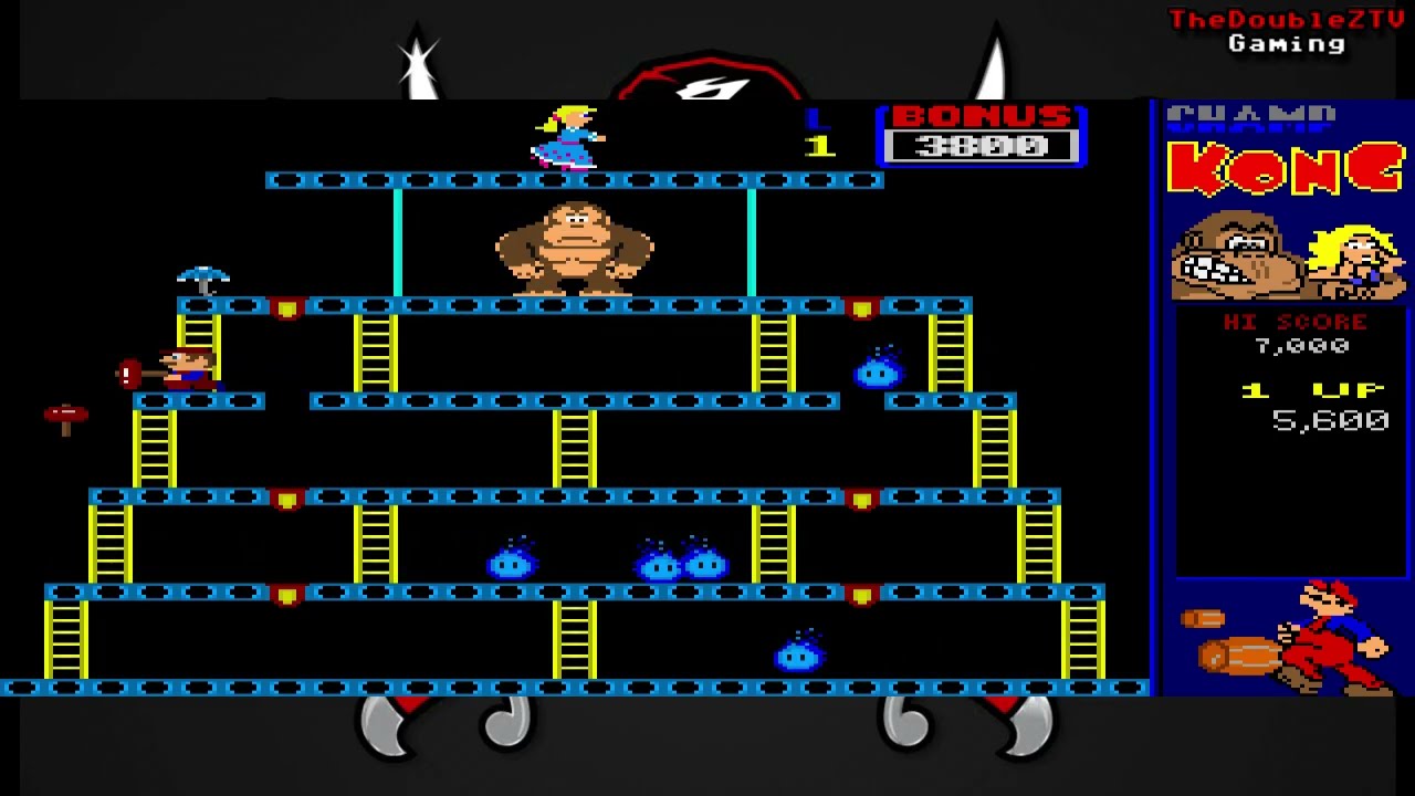 IT'S A DONKEY KONG CLONE | Champ Kong [MS-DOS]