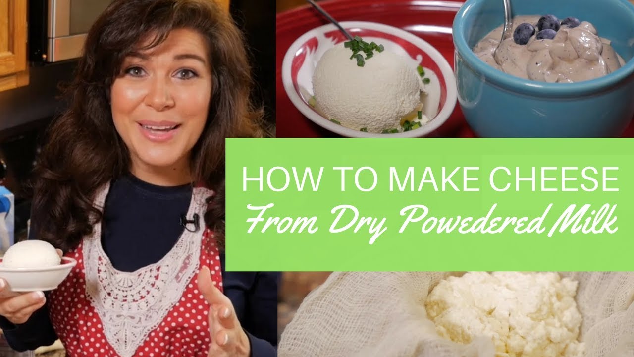 How to Make Simple Cheese from Dry Powdered Milk