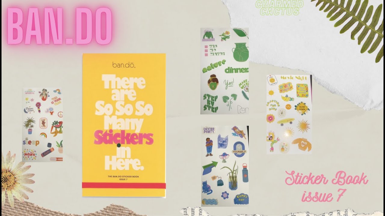 ✨Ban.do Sticker Book Issue 7✨ *Detailed Flip-through *