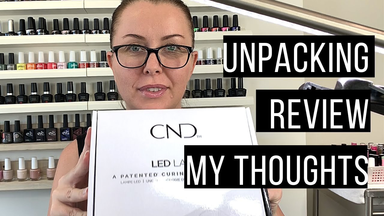 NEW CND LED LAMP 2019  UNBOXING & REVIEW  [PRO ONLY]