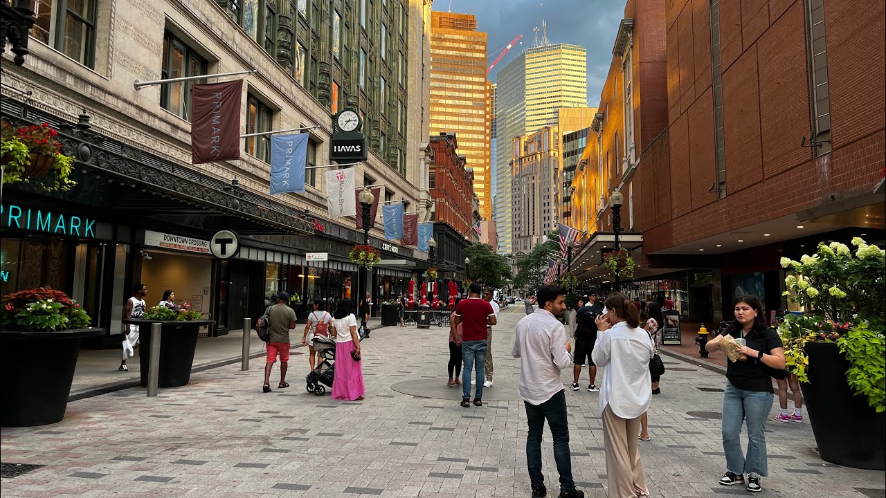 Boston, MA LIVE Exploring Sunday Evening (July 21, 2024)