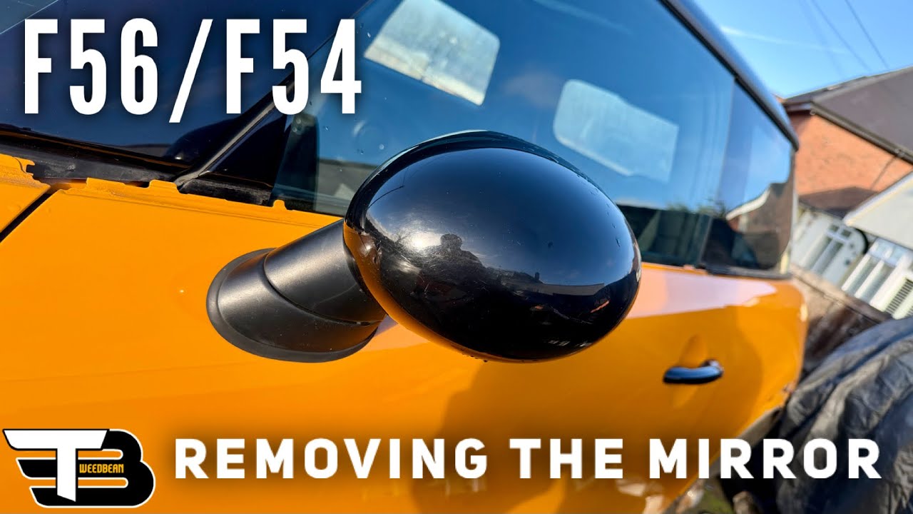 Mini F54 F54: пошаговая инструкция по снятию боковых зеркал.