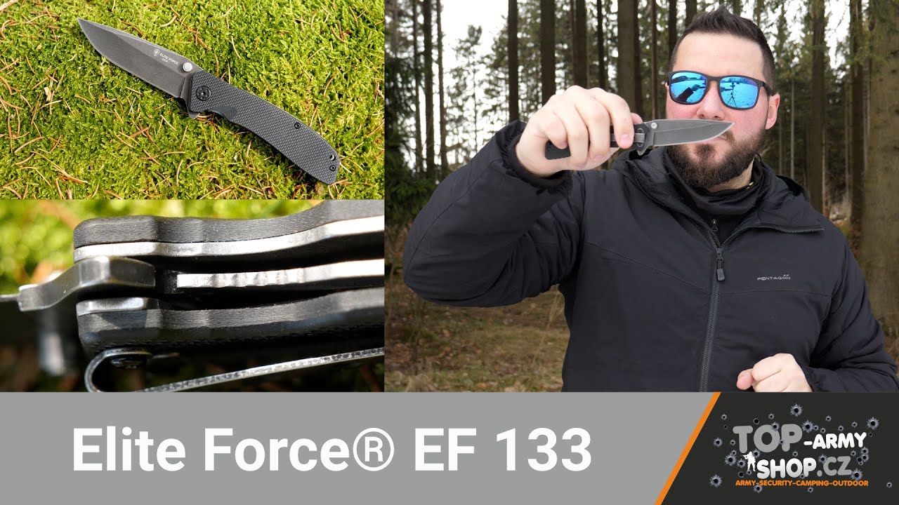 Zavírací nůž EF 133 Elite Force® EDC, které dává smysl! Rigad